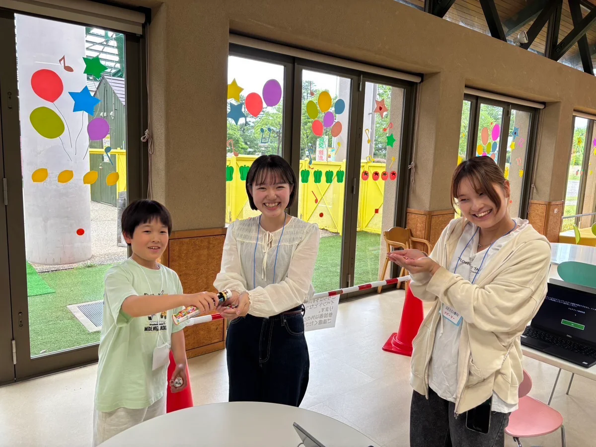 学生ボランティア写真